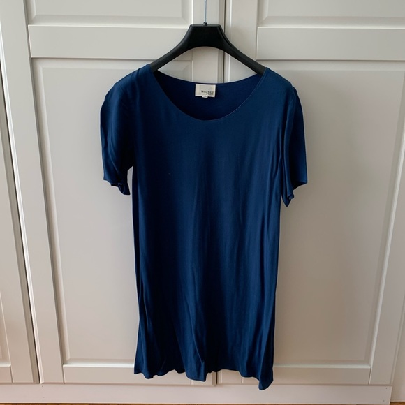 Wilfred Free Blue Mini Dress - Picture 1 of 3